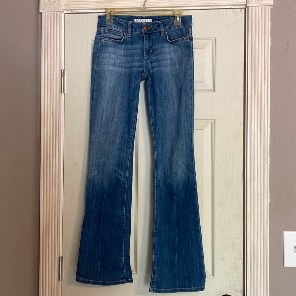 Joe’s bootcut low rise jeans